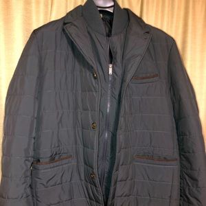 Tasso Elba Quilted Fleece Lined Barn Jacket Men’s large! Excellent condition.